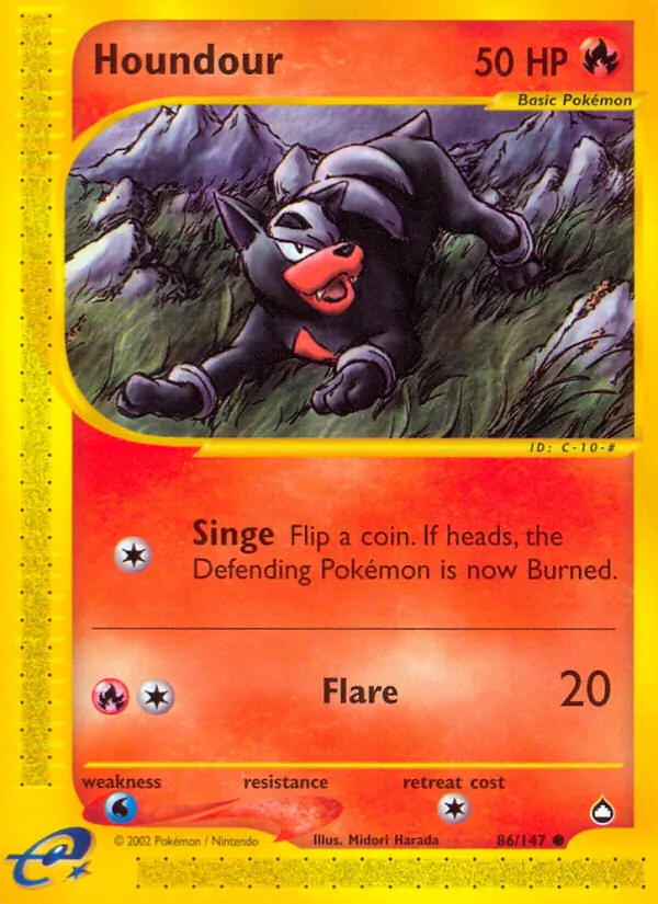 86 Houndour – Aquapolis