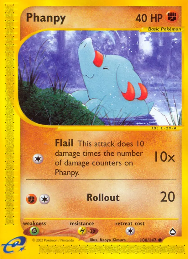 100-RH Phanpy – Aquapolis
