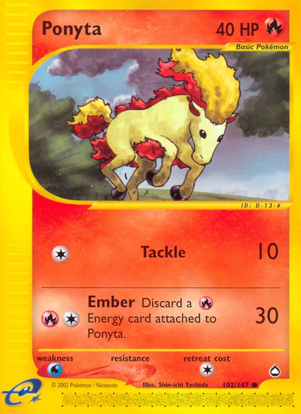 102-RH Ponyta – Aquapolis