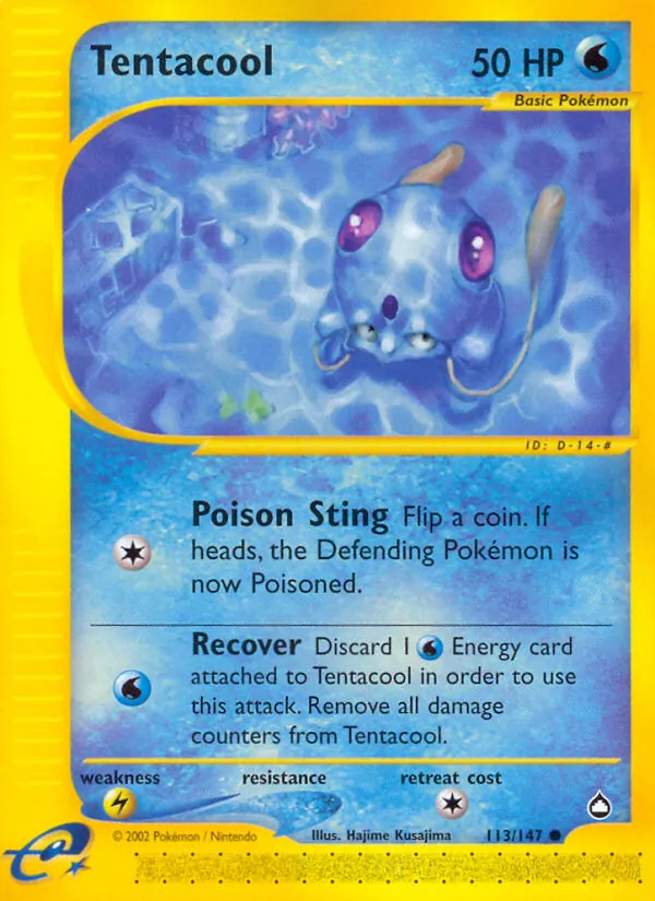 113-RH Tentacool – Aquapolis