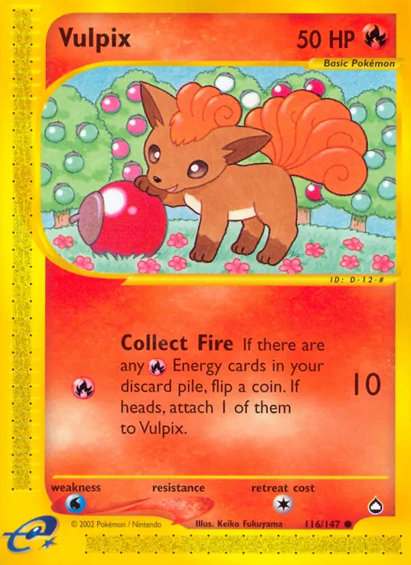 116-RH Vulpix – Aquapolis