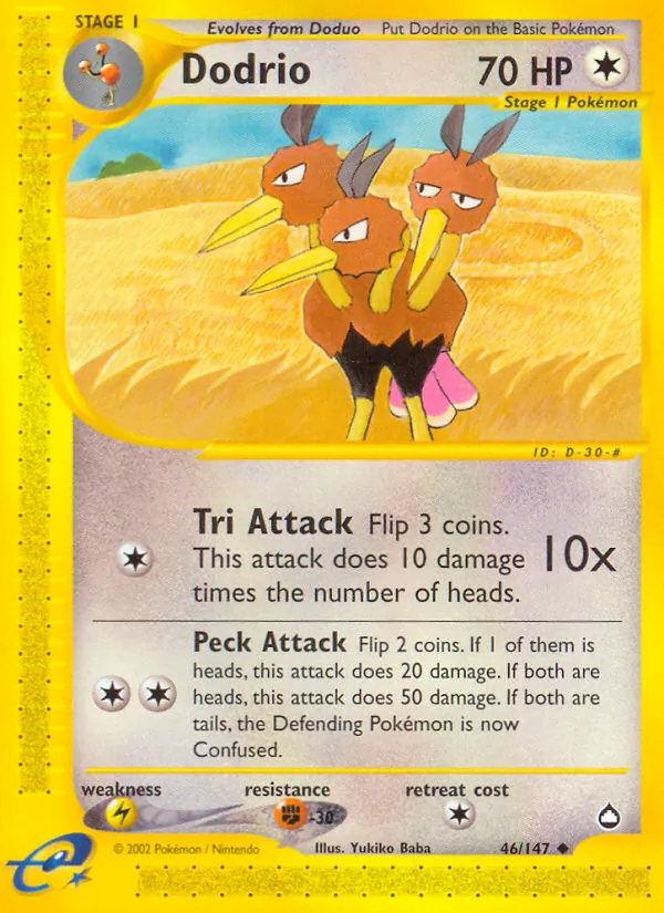 46-RH Dodrio – Aquapolis
