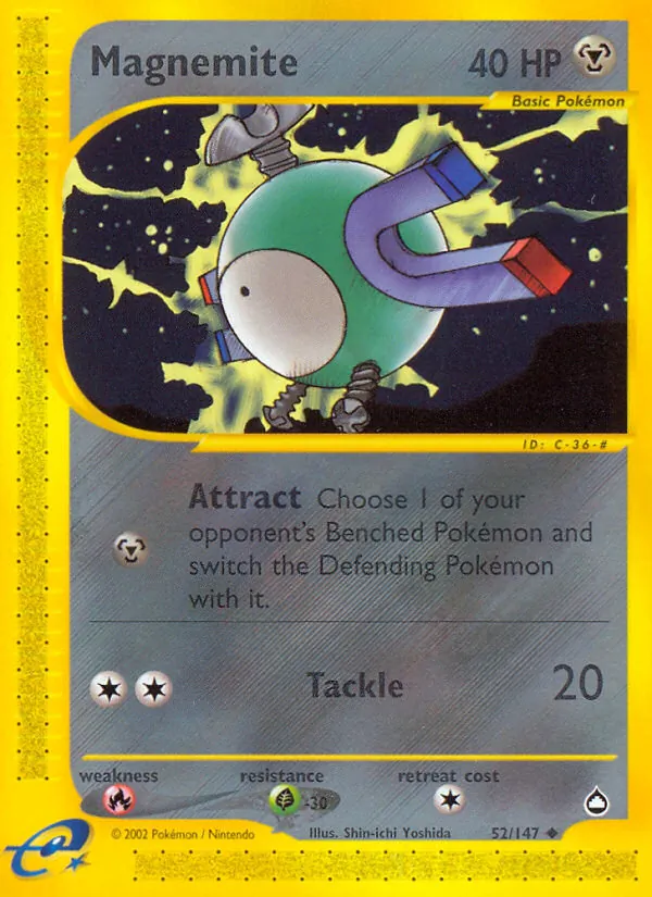52-RH Magnemite – Aquapolis