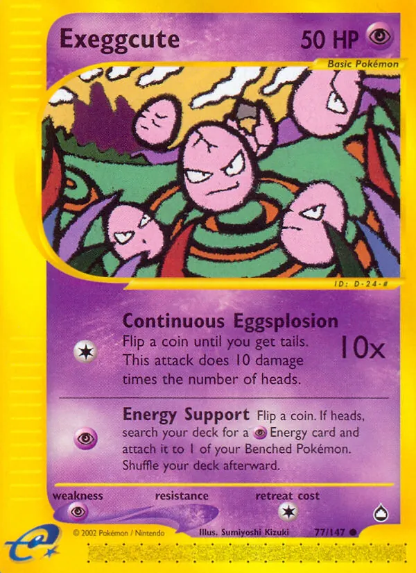 77-RH Exeggcute – Aquapolis
