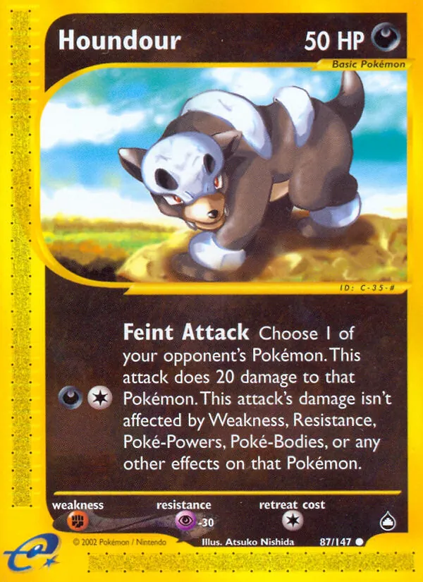 87-RH Houndour – Aquapolis