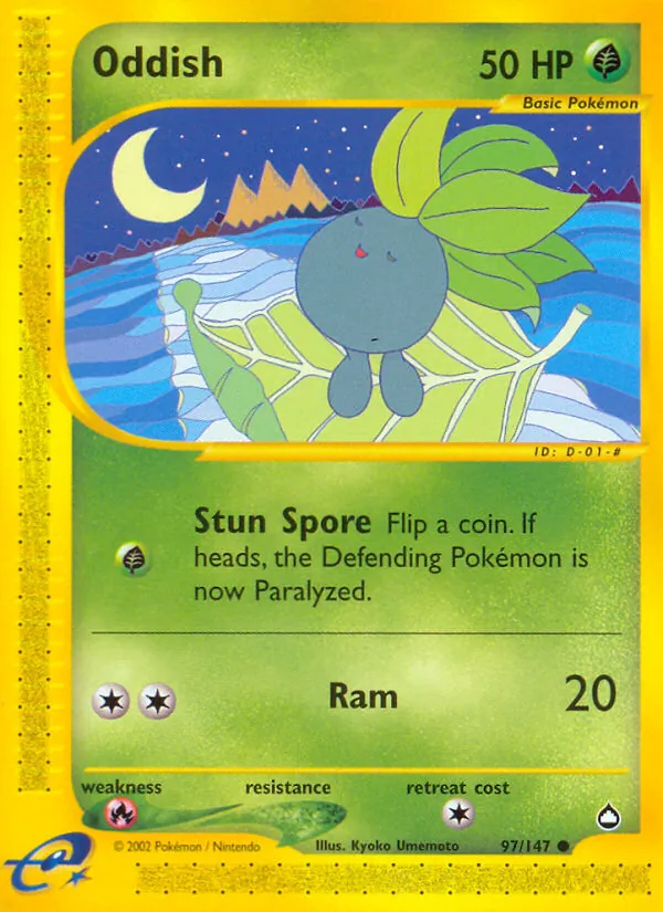 97-RH Oddish – Aquapolis