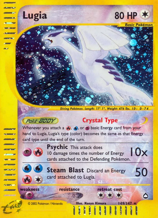 149 Lugia – Aquapolis
