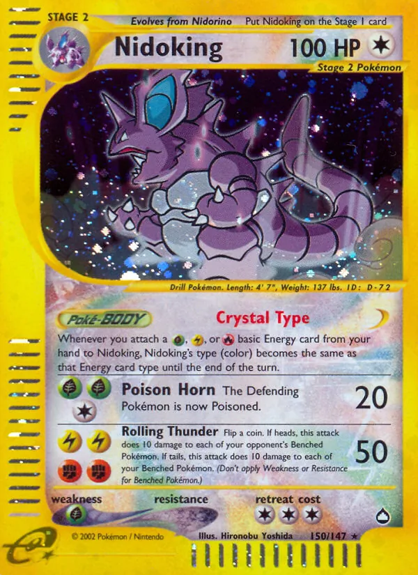 150 Nidoking – Aquapolis