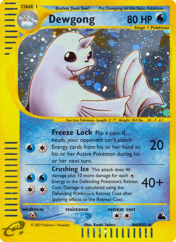 H06 Dewgong – Skyridge