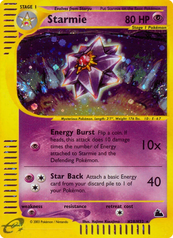 H28 Starmie – Skyridge