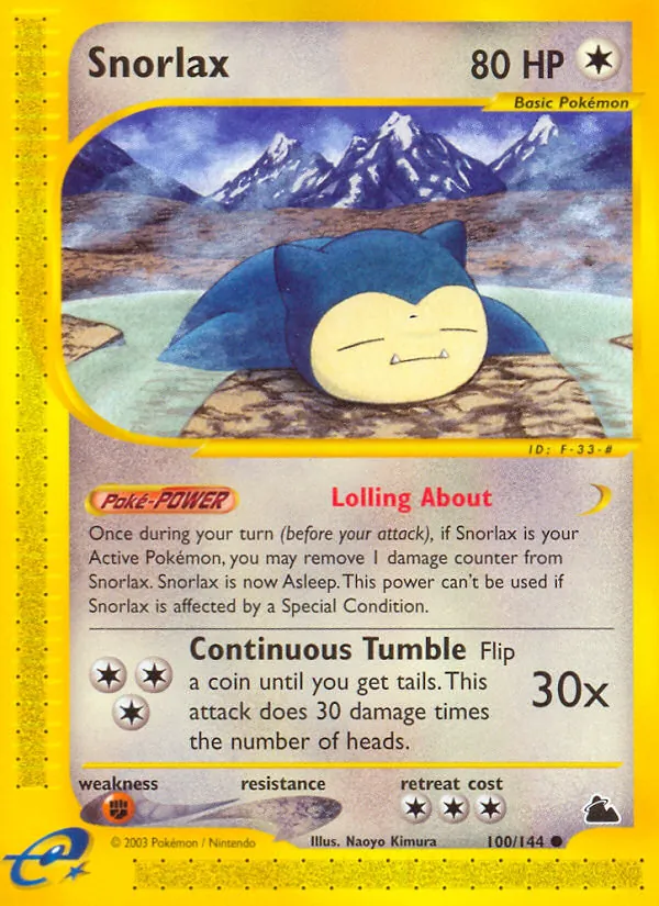 100 Snorlax – Skyridge