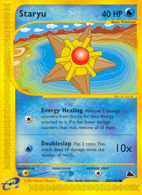 103 Staryu – Skyridge