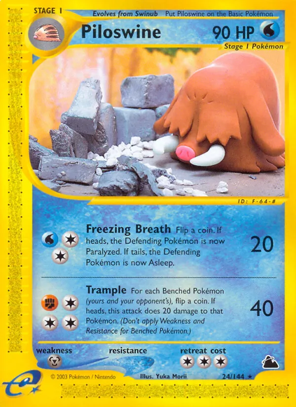 24 Piloswine – Skyridge