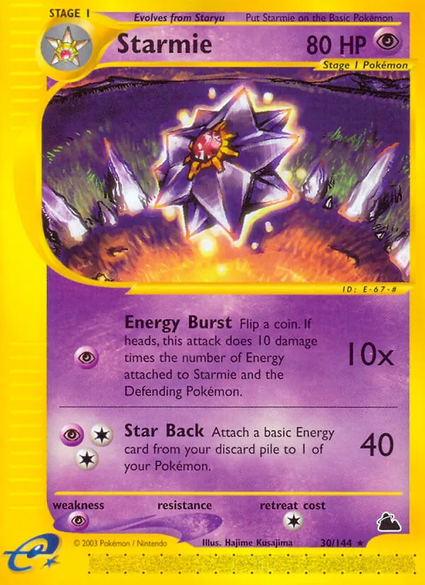 30 Starmie – Skyridge