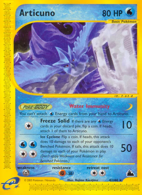 4 Articuno – Skyridge