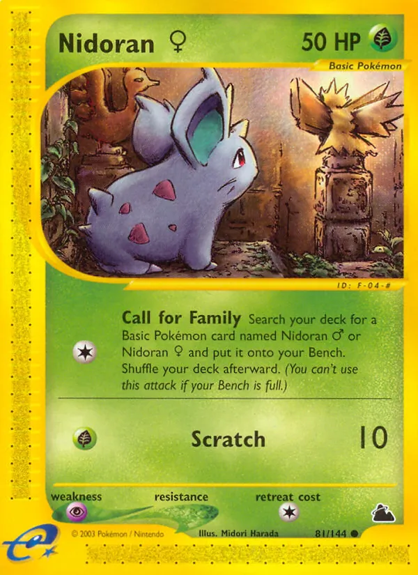 81 Nidoran ♀ – Skyridge
