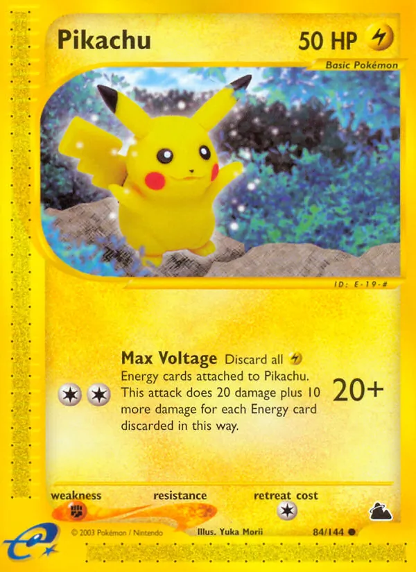 84 Pikachu – Skyridge