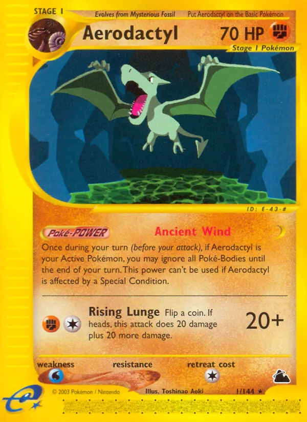 1-RH Aerodactyl – Skyridge