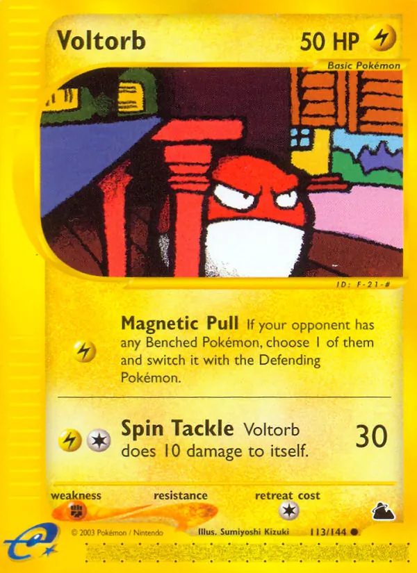 113-RH Voltorb – Skyridge