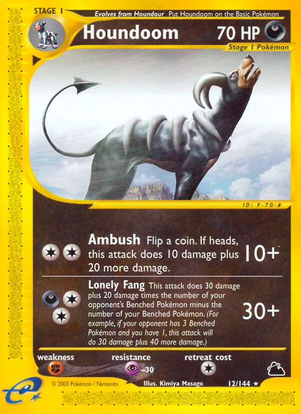 12-RH Houndoom – Skyridge