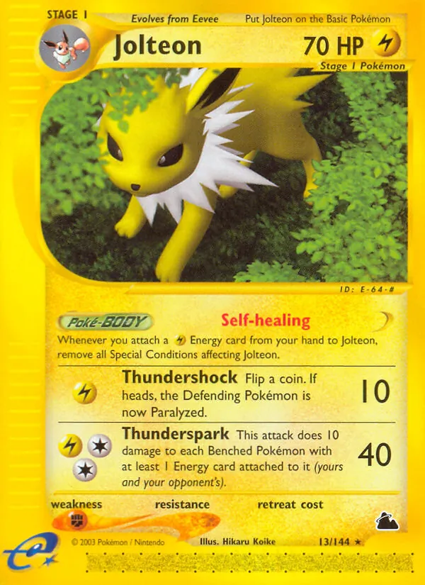 13-RH Jolteon – Skyridge