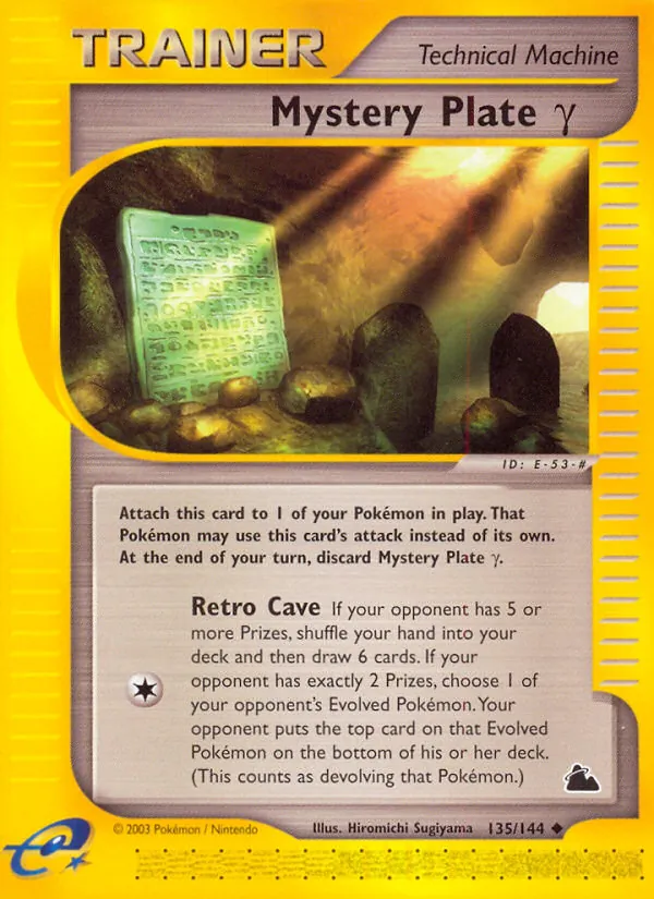 135-RH Mystery Plate γ – Skyridge