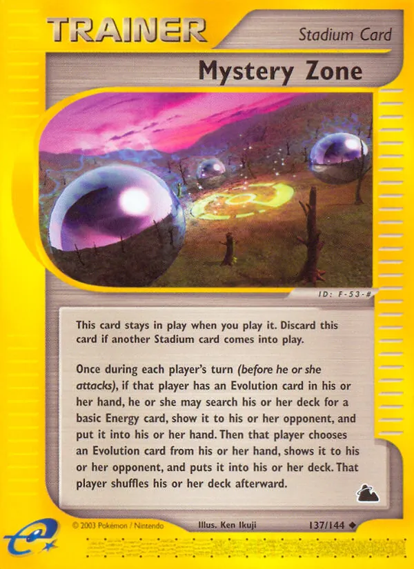 137-RH Mystery Zone – Skyridge
