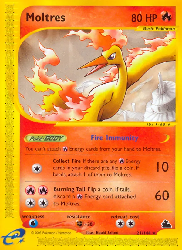 21-RH Moltres – Skyridge