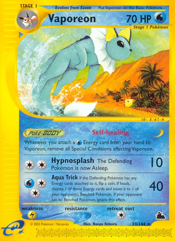 33-RH Vaporeon – Skyridge