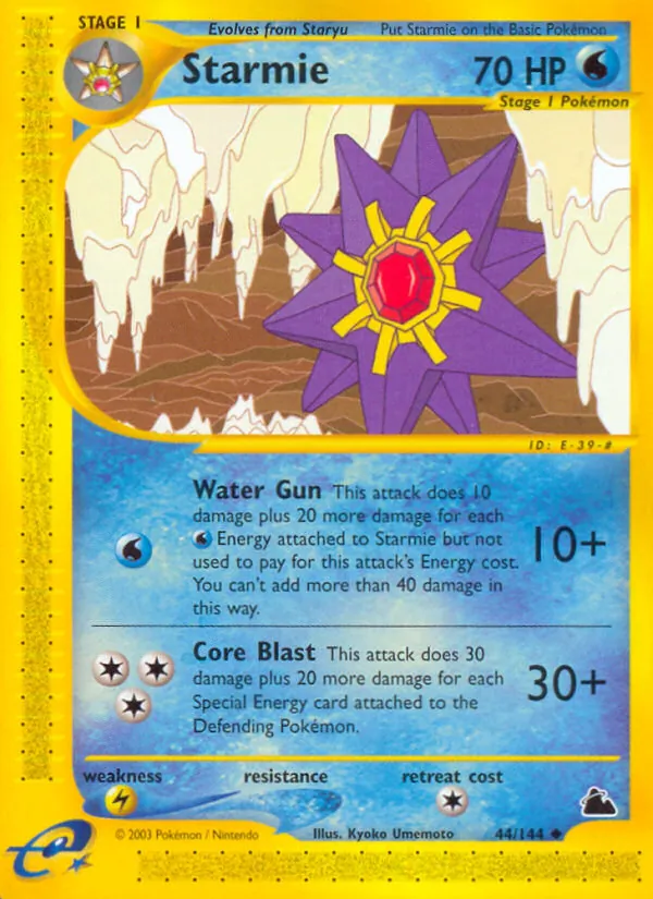 44-RH Starmie – Skyridge