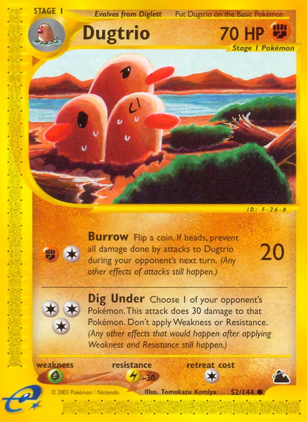 52-RH Dugtrio – Skyridge