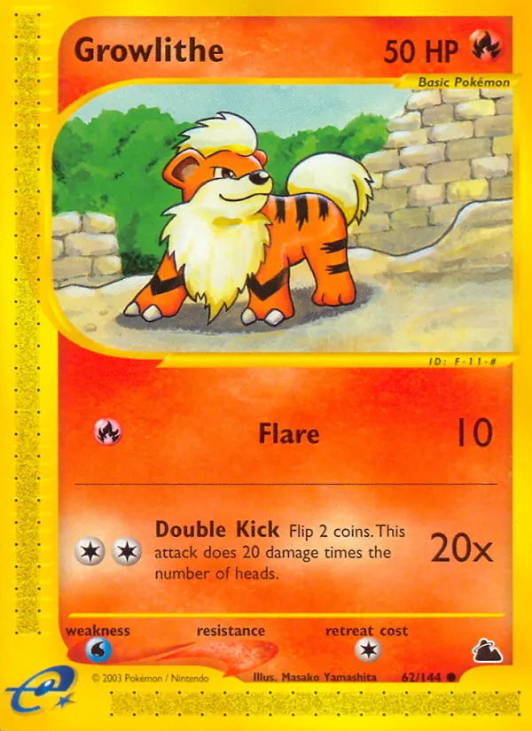 62-RH Growlithe – Skyridge