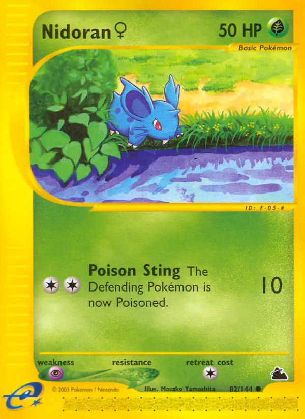 82-RH Nidoran ♀ – Skyridge
