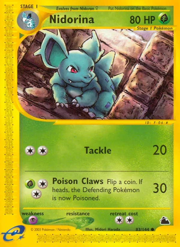 83-RH Nidorina – Skyridge