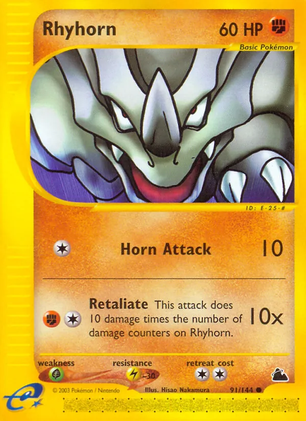 91-RH Rhyhorn – Skyridge