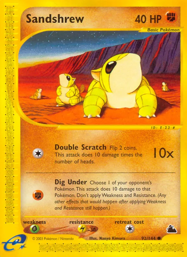 92-RH Sandshrew – Skyridge