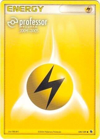 109-normal-professorprogram Lightning Energy (Professor Program stamp) – Ruby & Sapphire