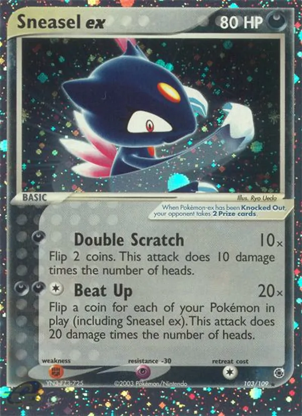 103 Sneasel ex – Ruby & Sapphire