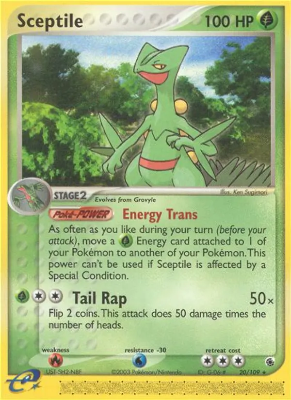 20 Sceptile – Ruby & Sapphire