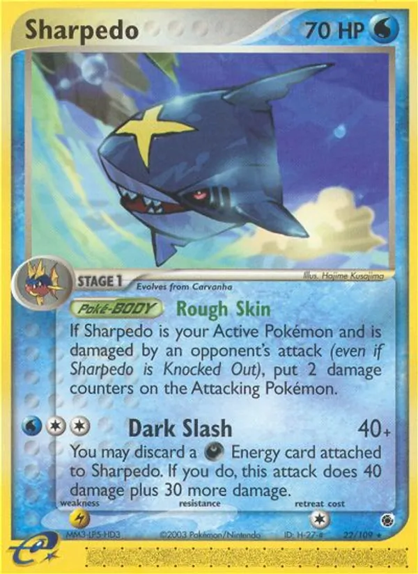 22 Sharpedo – Ruby & Sapphire