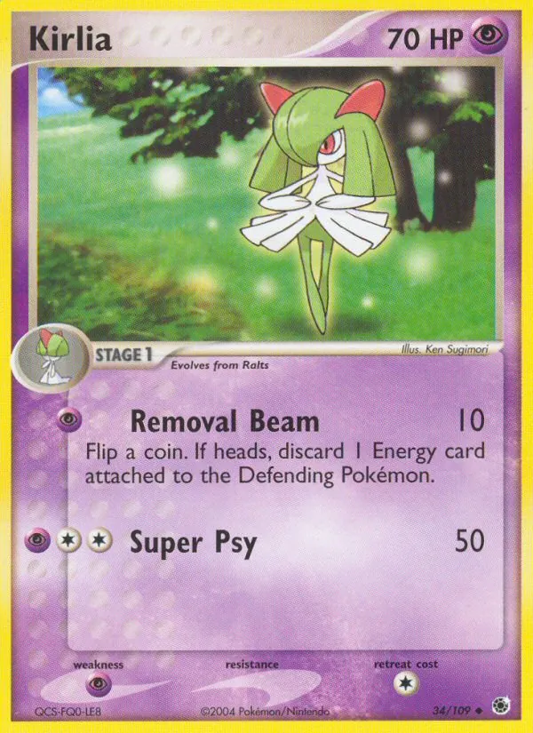 34 Kirlia – Ruby & Sapphire