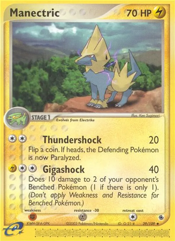 39 Manectric – Ruby & Sapphire