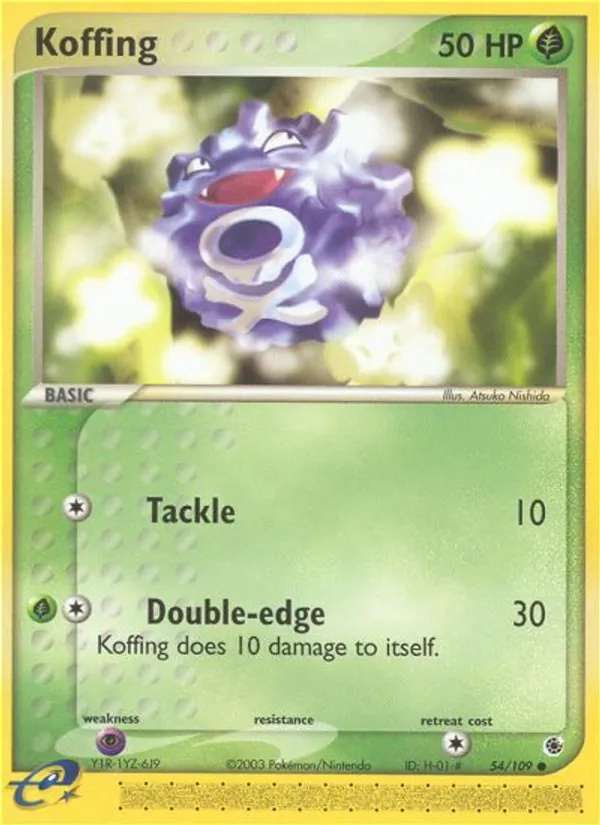 54 Koffing – Ruby & Sapphire