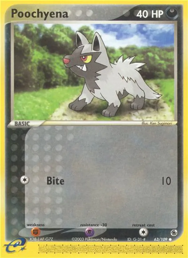 63 Poochyena – Ruby & Sapphire