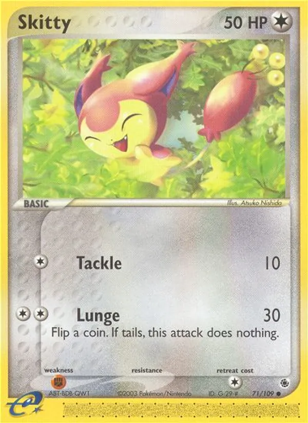 71 Skitty – Ruby & Sapphire