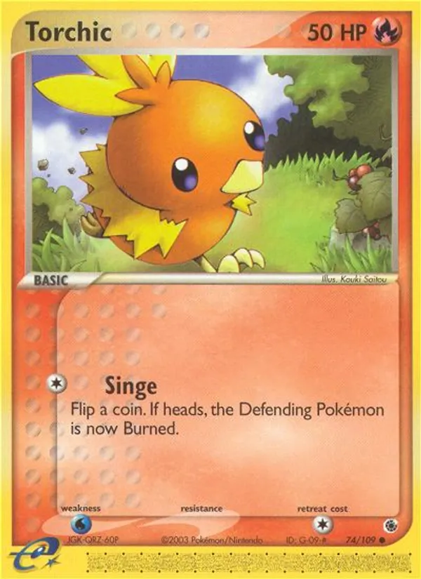 74 Torchic – Ruby & Sapphire