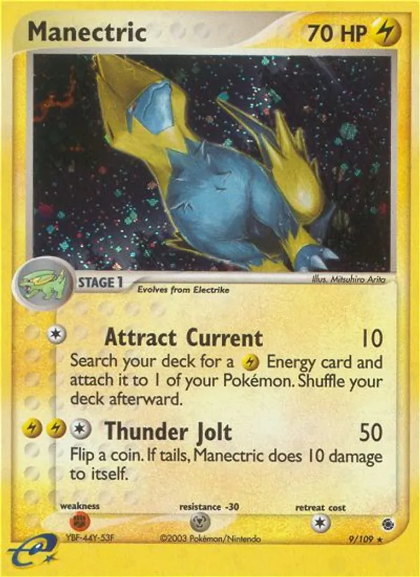 9 Manectric – Ruby & Sapphire