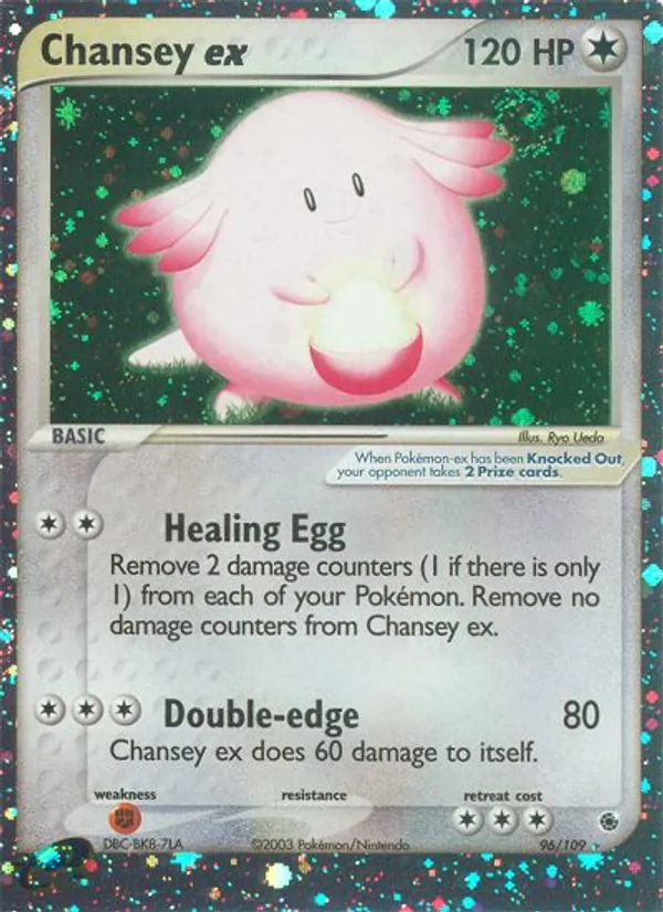96 Chansey ex – Ruby & Sapphire