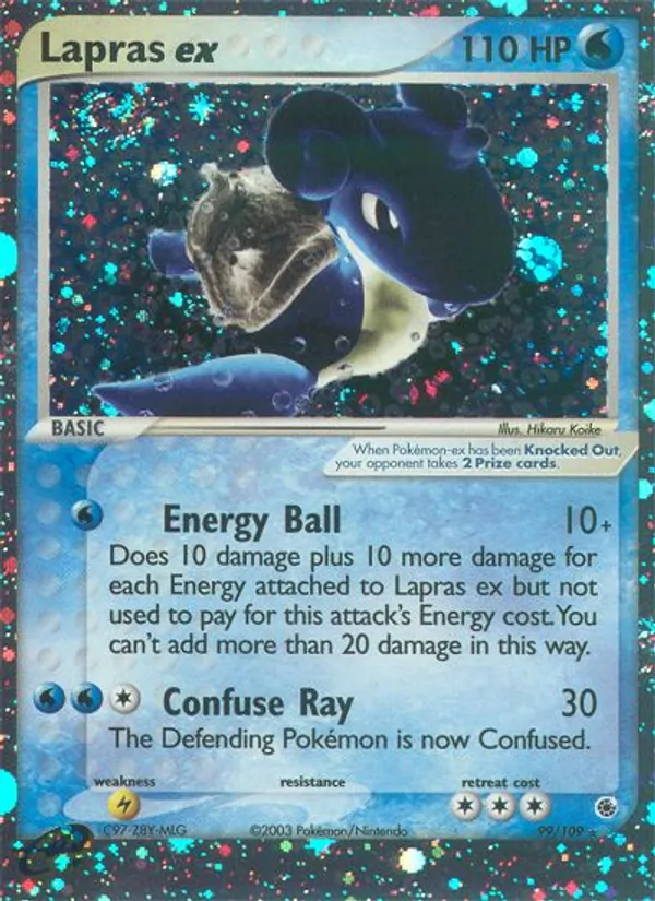 99 Lapras ex – Ruby & Sapphire