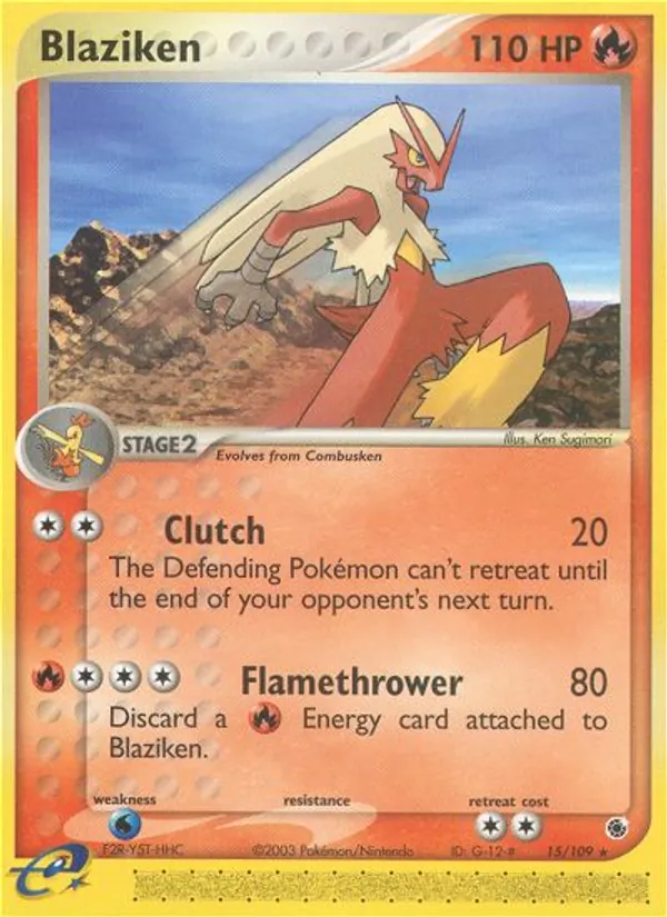 15-RH Blaziken – Ruby & Sapphire